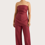 Faithfull - Lulea Pant Wine - Final Sale