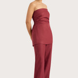Faithfull - Lulea Pant Wine - Final Sale