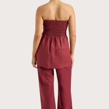 Faithfull - Lulea Pant Wine - Final Sale