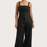 Faithfull - Corbiere Vest Black - Final Sale