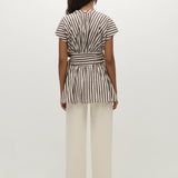 Faithfull - Lova Top Norway Stripe Espresso