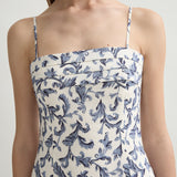 Posse - RUE DRESS - BLUE BAROQUE