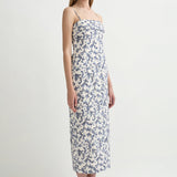 Posse - RUE DRESS - BLUE BAROQUE