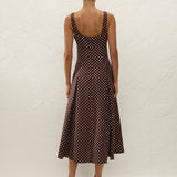 Faithfull - Esme Midi Dress Martinha Polka Dot