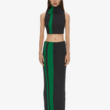 Christopher Esber - Mach Stripe Tie Skirt