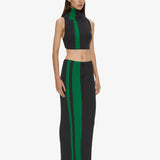 Christopher Esber - Mach Stripe Tie Skirt