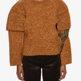 Christopher Esber - Deconstructed Brocade Knit Sweater