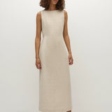 Faithfull - Taylor Midi Dress Natural