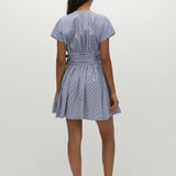 Faithfull - Lova Mini Dress Helle Stripe Vintage Navy