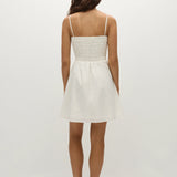 Faithfull - Jean Mini Dress White