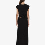 Christopher Esber - Twisted Lever Rolled Up Tee Dress