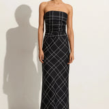 Faithfull - Dalicenca Skirt Letizia Check Black - Final Sale
