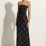 Faithfull - Dalicenca Skirt Letizia Check Black - Final Sale