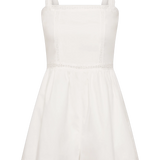 Faithfull - Emilia Playsuit Fresco Lace White