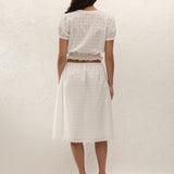 Faithfull - Santana Top Lucy Broderie White