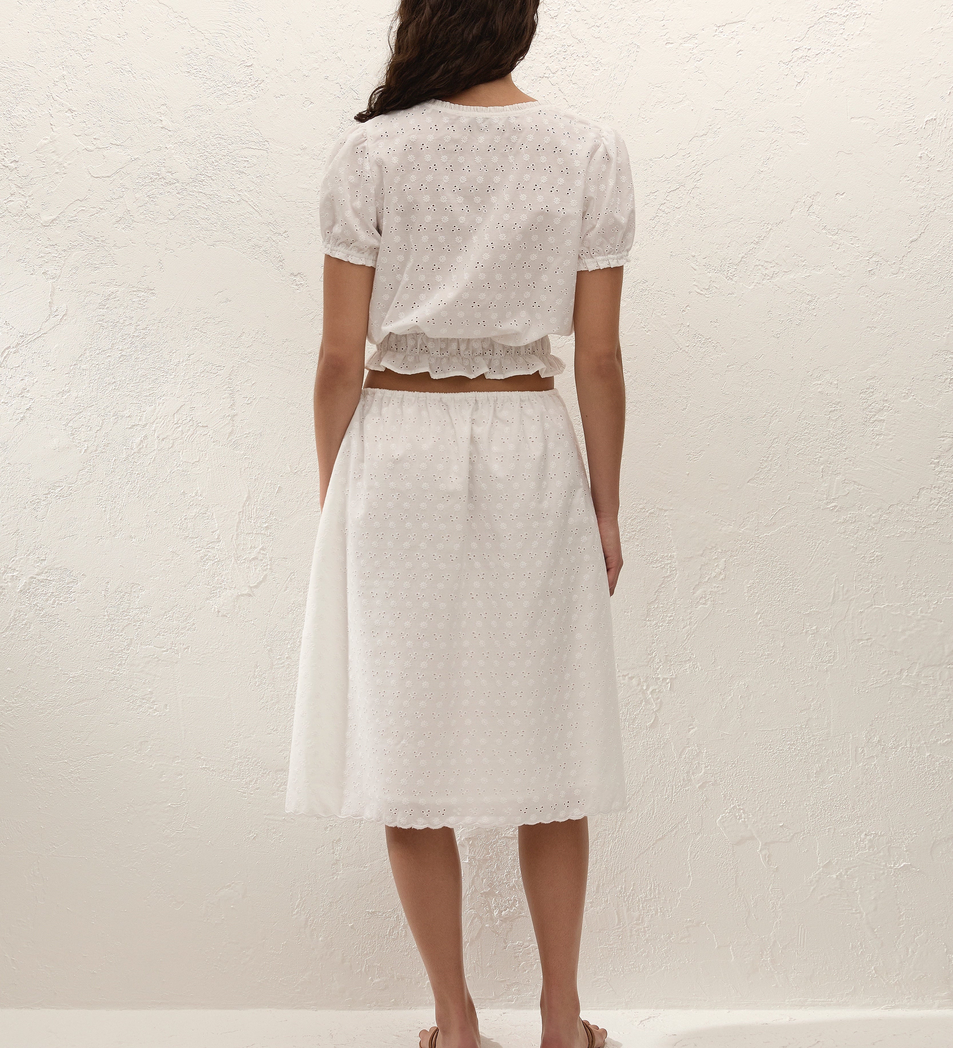 Faithfull - Santana Top Lucy Broderie White