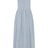 Posse - MIRA DRESS - BLUE GINGHAM