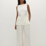 Faithfull - Joan Top White