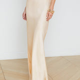 L'AGENCE - Zeta Satin Maxi Skirt