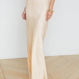 L'AGENCE - Zeta Satin Maxi Skirt