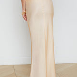 L'AGENCE - Zeta Satin Maxi Skirt