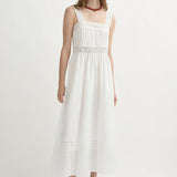 Posse - DAPHNE DRESS - VINTAGE WHITE