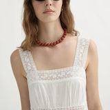 Posse - DAPHNE DRESS - VINTAGE WHITE