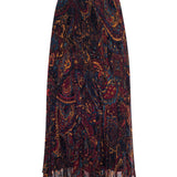 L'AGENCE - Fernanda Pleated Midi Skirt