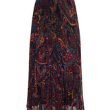 L'AGENCE - Fernanda Pleated Midi Skirt