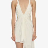 Christopher Esber - Suspended Jersey Fluted Mini Dress