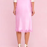 L'AGENCE - Tico Silk Lace Skirt