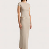 Faithfull - Loire Skirt Taupe - Final Sale