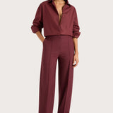 Faithfull - Vieste Shirt Bordeaux - Final Sale