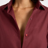 Faithfull - Vieste Shirt Bordeaux - Final Sale