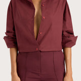 Faithfull - Vieste Shirt Bordeaux - Final Sale