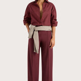 Faithfull - Vieste Shirt Bordeaux - Final Sale