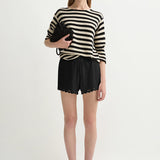 Posse - MILES TOP - CREAM & BLACK