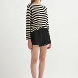 Posse - MILES TOP - CREAM & BLACK