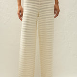 Faithfull - Tanya Pant Ida Pointelle Vintage White