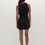 Faithfull - Lily Mini Dress Agnes Broderie Anglaise Black