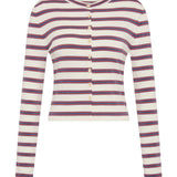 Faithfull - Cinta Cardigan Vintage Breton Stripe Micro