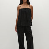Faithfull - Navia Top Agnes Broderie Anglaise Black