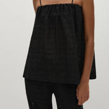 Faithfull - Navia Top Agnes Broderie Anglaise Black