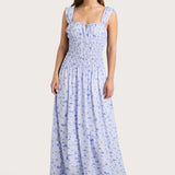 Faithfull - Yerres Maxi Dress Blossom Blue