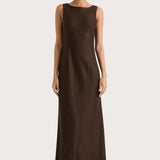 Faithfull - Lydie Maxi Dress Coffee