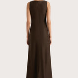 Faithfull - Lydie Maxi Dress Coffee