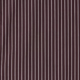 Faithfull - Olas Midi Dress Rocio Pinstripe Chocolate Plum