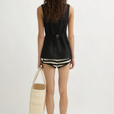 Posse - EMMA VEST - BLACK
