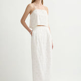 Posse - SALMA SKIRT - VINTAGE WHITE