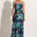 Faithfull - Garcia Maxi Dress Escala Floral Navy - Final Sale